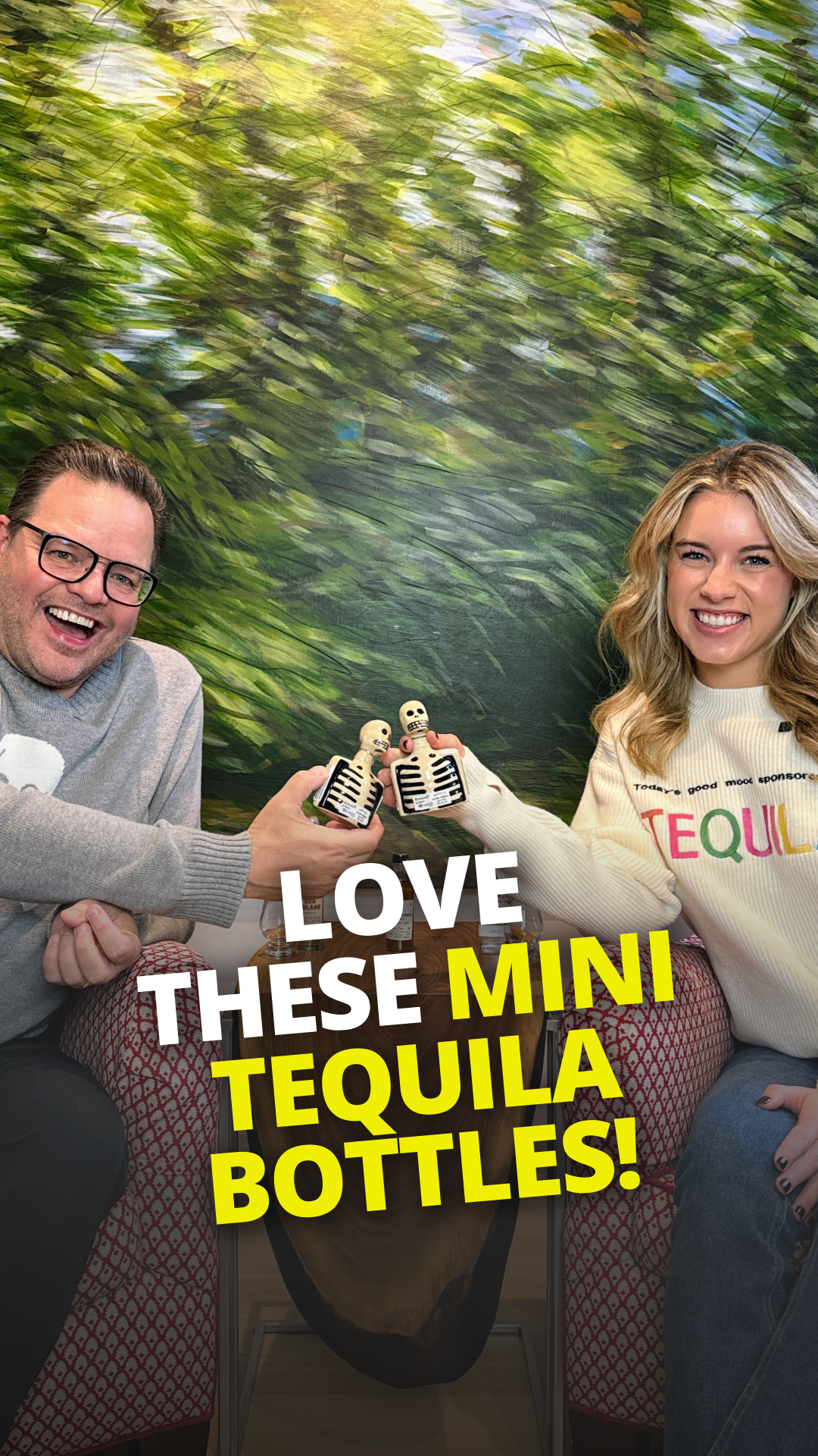 Mini Tequila Bottles