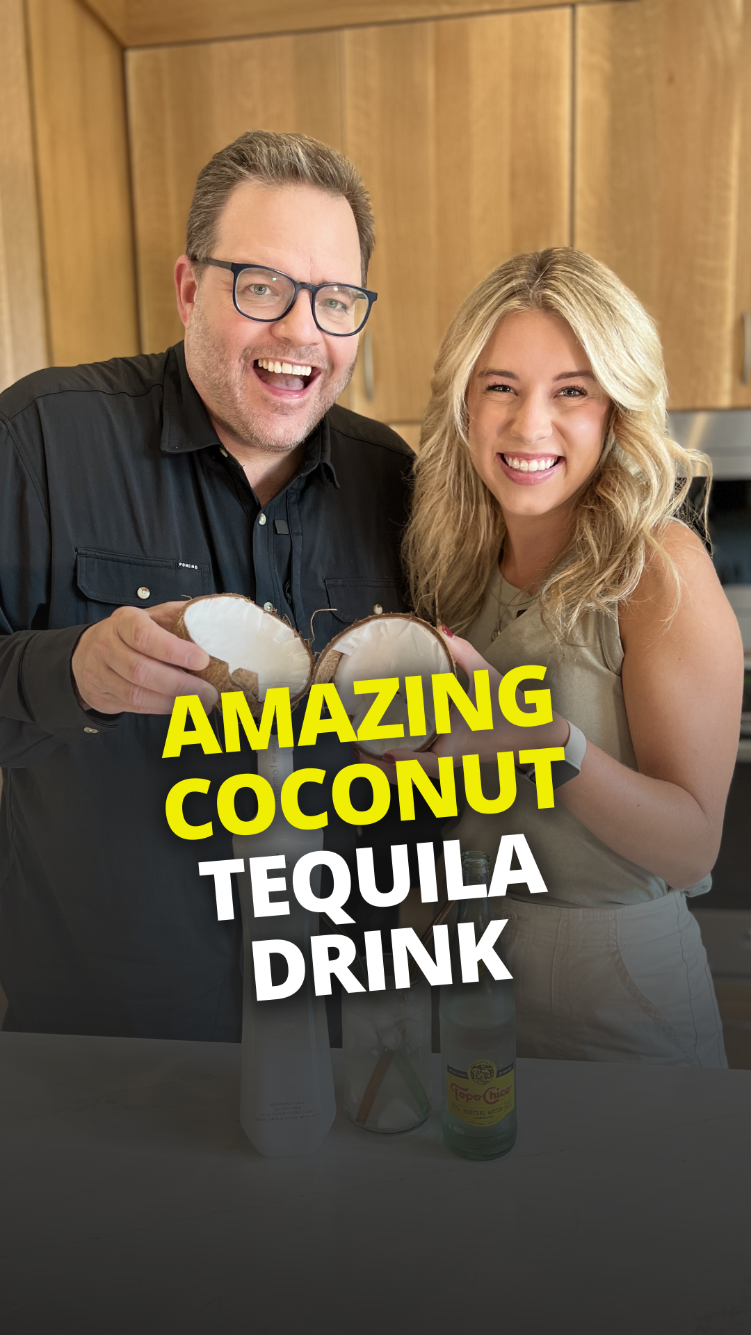 Coconut Spritz Tequila Cocktail