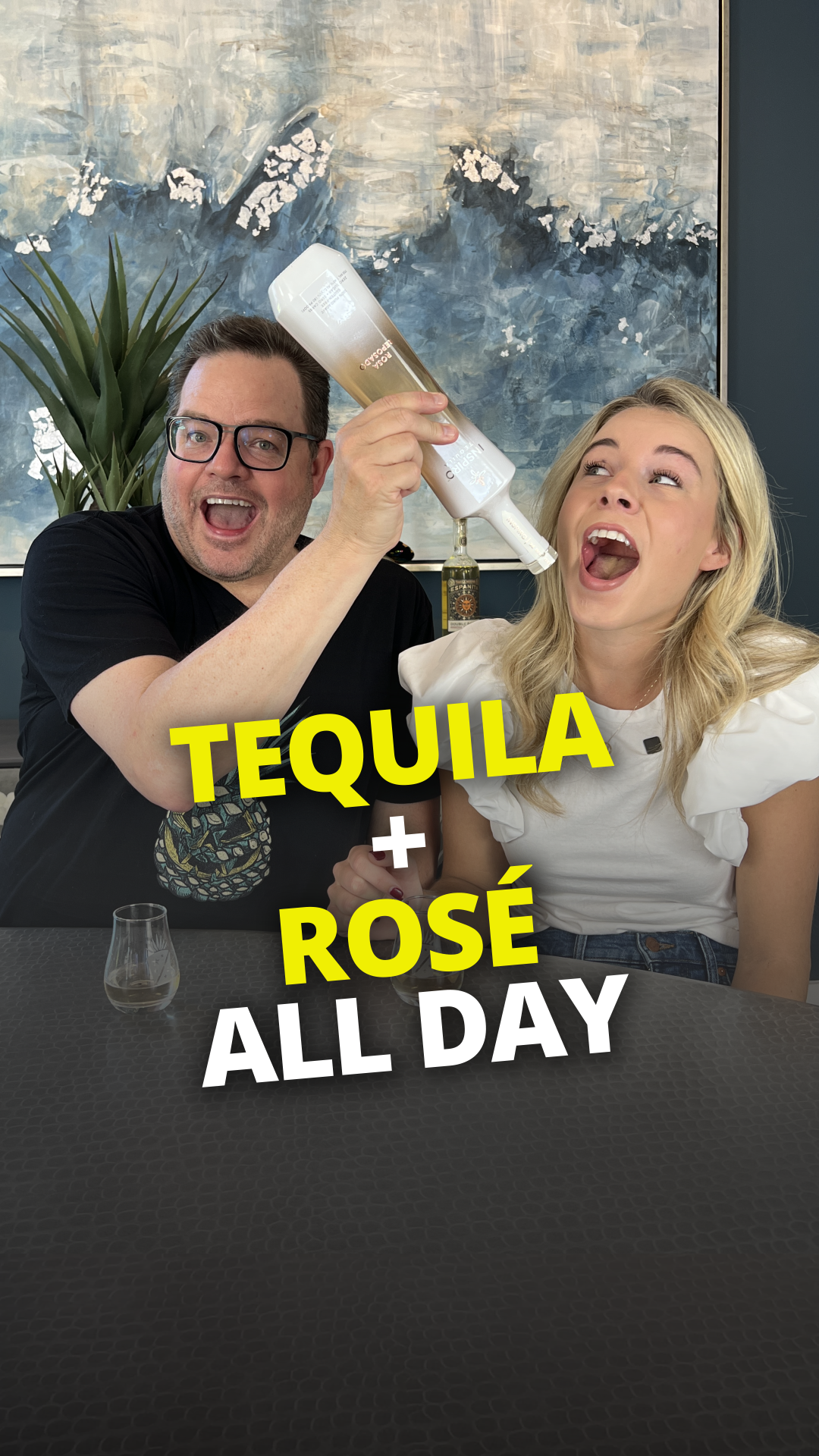 Tequila + Rose = Inspiro Rosa Reposado!