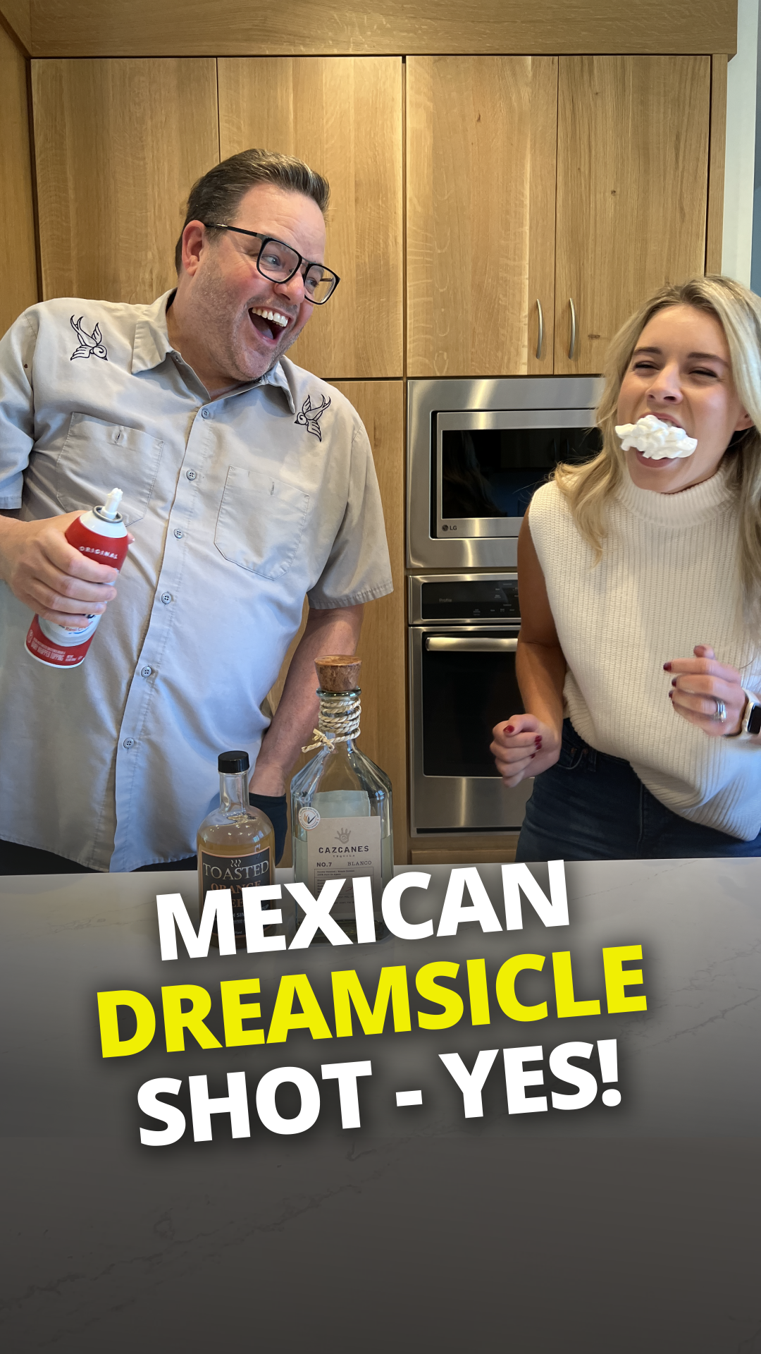 Mexican Dreamsicle Shot