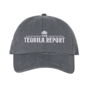 Gray Embroidered Baseball Cap