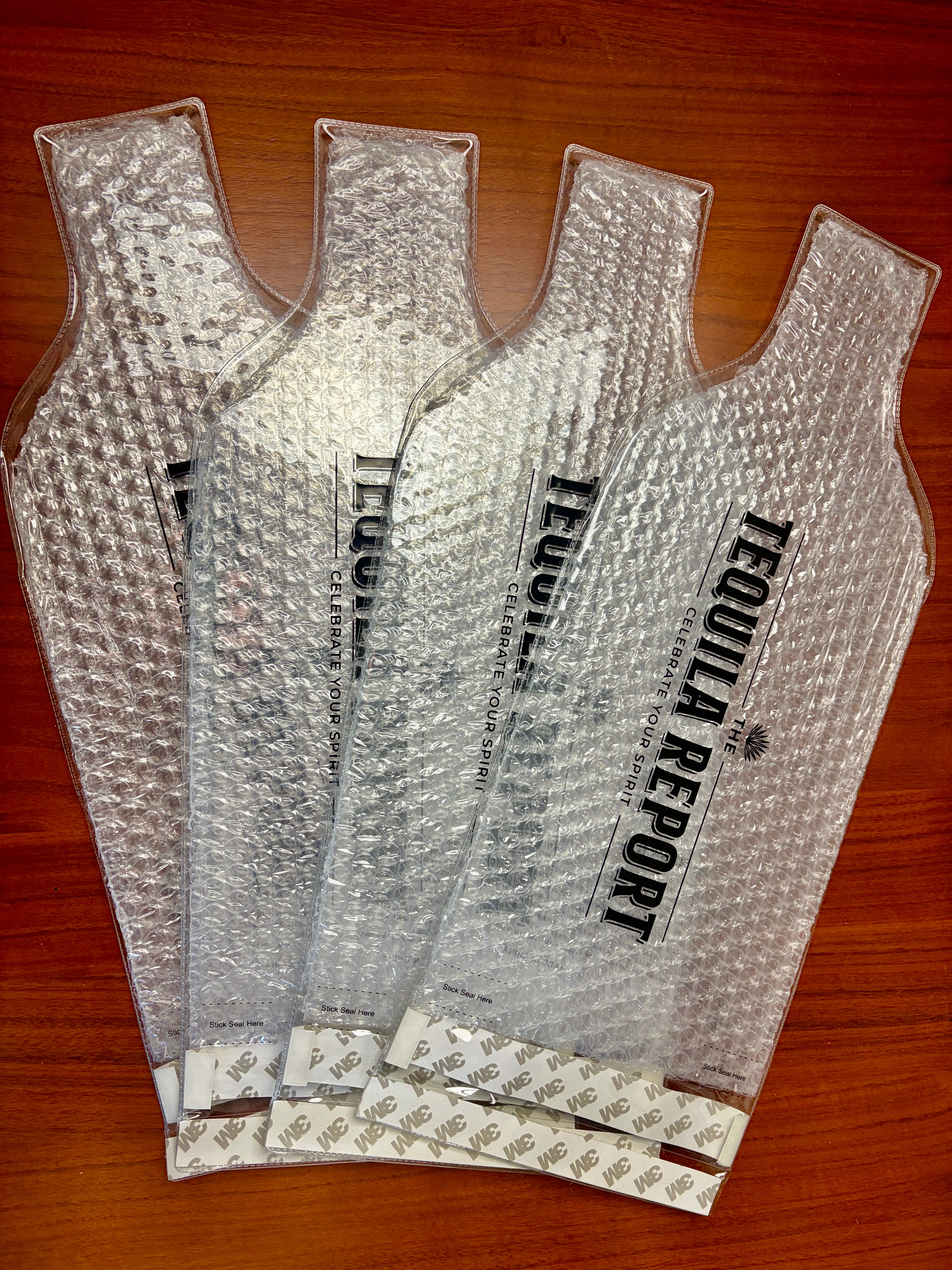 Tequila Bottle Safety Bags (set of 4)